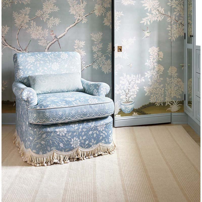 Dash and Albert LA MIRADA WOVEN COTTON RUG Wheat