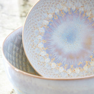 Casafina by Costa Nova CRISTAL SMALL SERVING BOWL Mother of Pearl