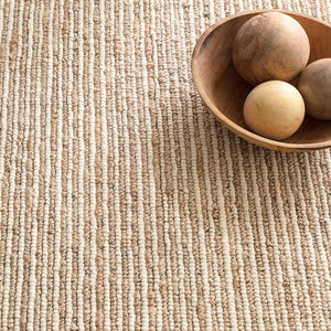 Dash and Albert TWIGGY WOVEN WOOL/JUTE RUG Natural