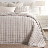 Pine Cone Hill LUSH LINEN PUFF QUILT Natural