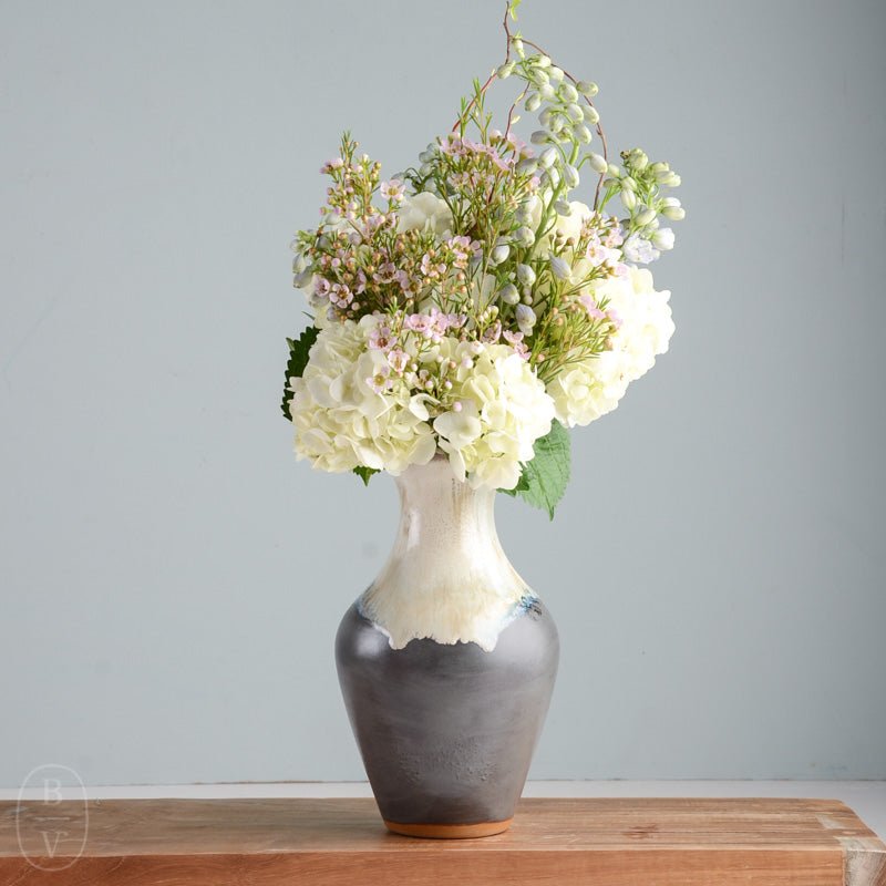 Etta B Pottery LARGE VASE Gray