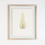 By Lacey MEDIUM FLOATED FRAMED FEATHER PAINTING - SERIES 10 NO 2