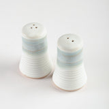 Etta B Pottery SALT AND PEPPER SET Hydrangea