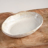 Etta B Pottery OVAL BAKING DISH Dogwood