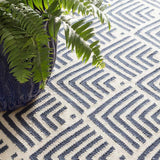 Dash and Albert CLEO INDOOR/OUTDOOR RUG Navy