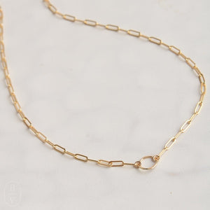Ellen Hays Jewelry SINGLE RING CHAIN N2096 NECKLACE