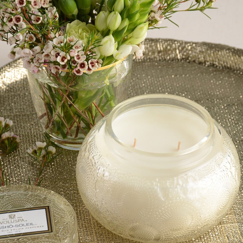 Voluspa CHAWAN BOWL CANDLE Nissho Soliel