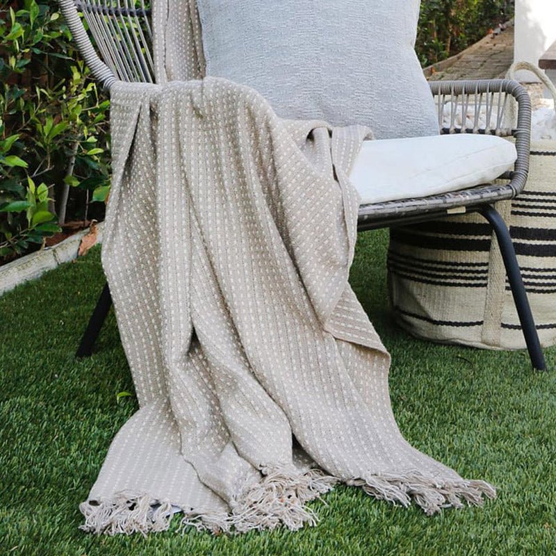 Pom Pom At Home JASPER OVERSIZED THROW BLANKET