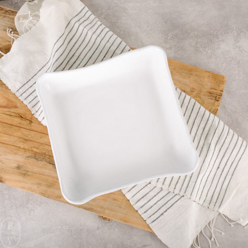 Etta B Pottery BRUNCH TRAY Simply White
