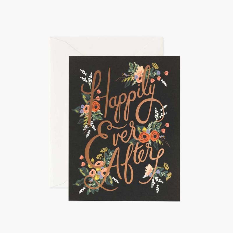 Rifle Paper Co ETERNAL HAPPILY EVER AFTER CARD