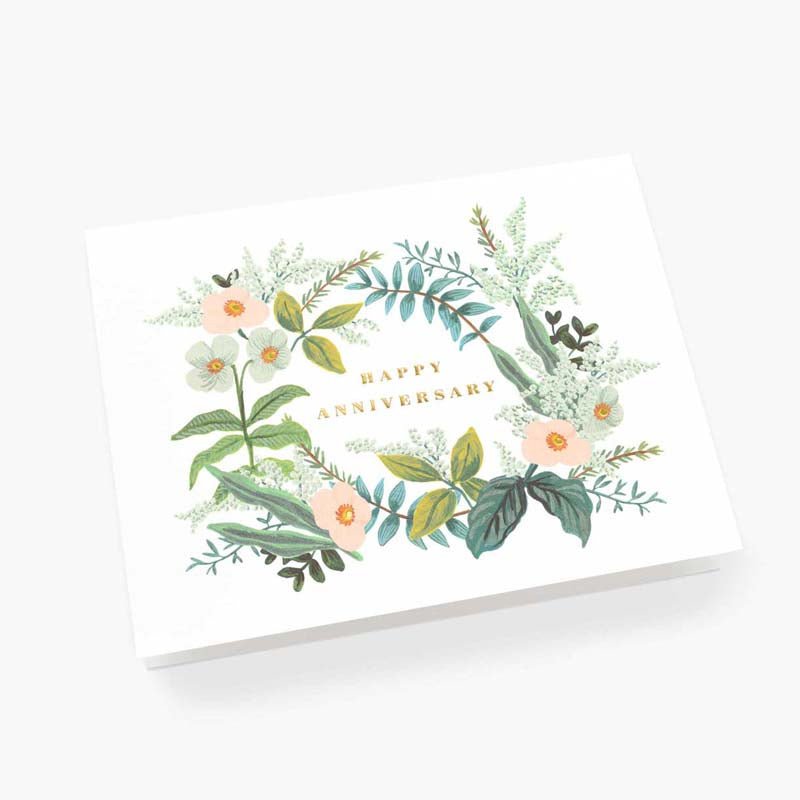 Rifle Paper Co ANNIVERSARY BOUQUET CARD
