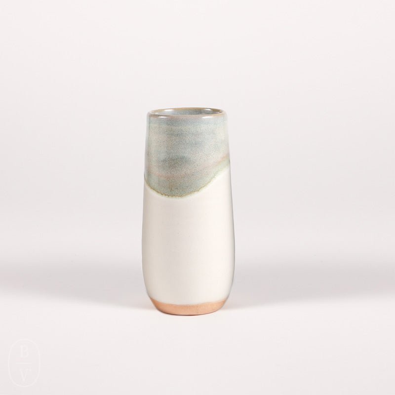 Etta B Pottery MIMOSA FLUTE Hydrangea