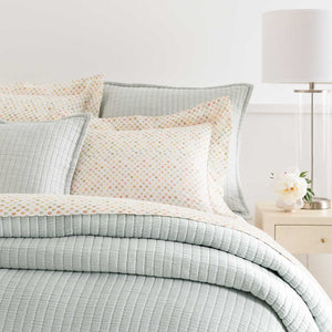 Pine Cone Hill Annie Selke BOYFRIEND MATELASSE COVERLET Sky
