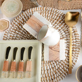 Napa Home and Garden RIVERGRASS ROUND PLACEMAT