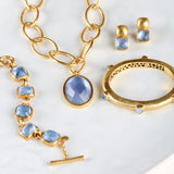 Julie Vos CATALINA HINGE BANGLE BRACELET