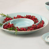 Casafina by Costa Nova COOK & HOST CHIP & DIP Robins Egg Blue