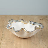 Etta B Pottery ACCENT SERVING BOWL Magnolia