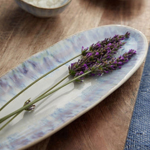 Casafina by Costa Nova BRISA OVAL PLATE PLATTER Blue