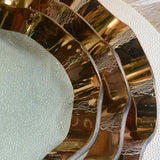 Annieglass RUFFLE BUFFET PLATE