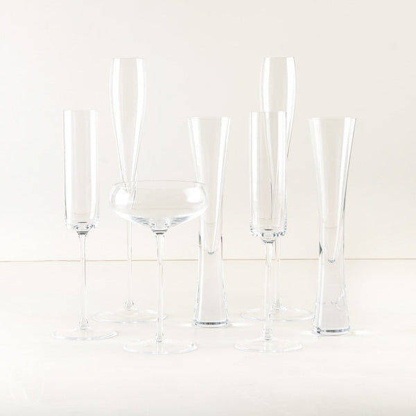 LSA International Otis Champagne Flutes Set of 4