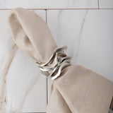 Kim Seybert FLUX NAPKIN RING Silver