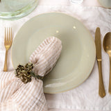 Alex Marshall Studios CLASSIC ROUND DINNER PLATE Sea Foam
