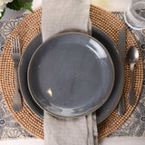 Alex Marshall Studios SLIM ROUND SIDE PLATE Blue Gray