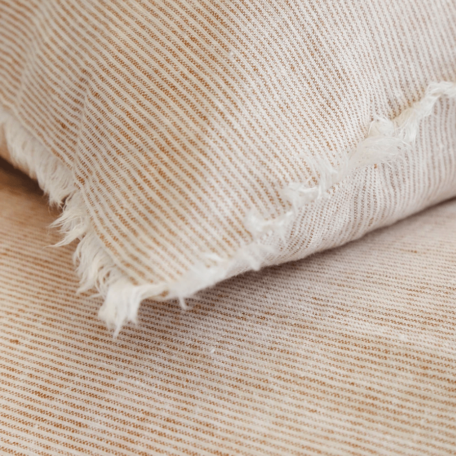 Pom Pom At Home LOGAN FILLED BODY PILLOW Terra Cotta 18x60