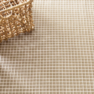 Dash and Albert GRIDIRON INDOOR/OUTDOOR RUG Wheat