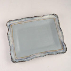Etta B Pottery LARGE RECTANGLE PLATTER Peaceful