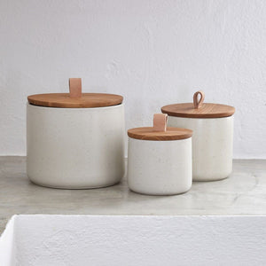 Casafina by Costa Nova PACIFICA CANISTER Vanilla