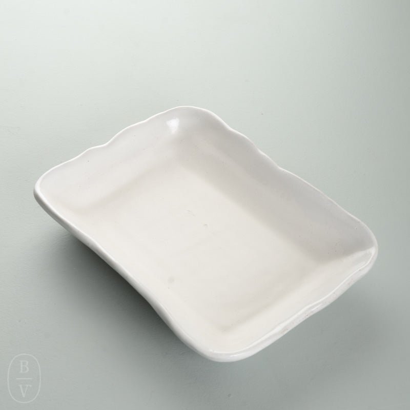 Etta B Pottery RECTANGLE BAKER Simply White