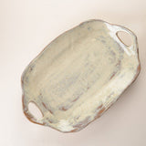 Etta B Pottery RECTANGLE PLATTER WITH OPEN HANDLES