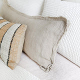 Pom Pom At Home LAUREL FILLED PILLOW Pale Olive 14x40