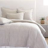 Pom Pom At Home BLAKE FILLED BIG PILLOW Flax_Midnight 28x36