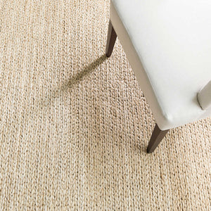 Dash and Albert JUTE WOVEN RUG Bleached Oak