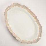 Etta B Pottery GRAND OVAL PLATTER Dogwood