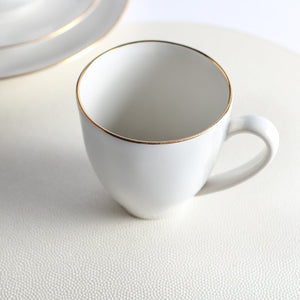 Casafina by Costa Nova LUNA MUG White_Gold