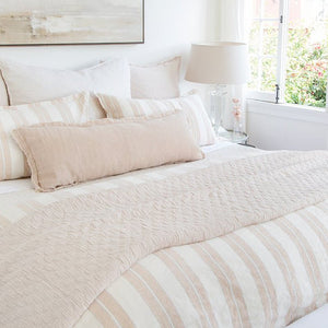 Pom Pom At Home LAUREL FILLED PILLOW Blush 14x40