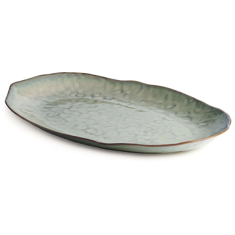 Simon Pearce BURLINGTON OVAL PLATTER Moss Large