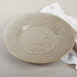 Alex Marshall Studios ROUND PLATTER Speckled Brown 15.5