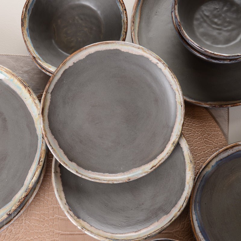 Etta B Pottery TOWNHOUSE SALAD PLATE - Dogwood