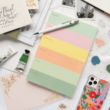 Rifle Paper Co MEMO NOTEPAD Color Block Weekly