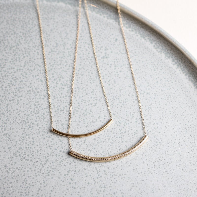 eNewton Design BLISS BAR NECKLACE