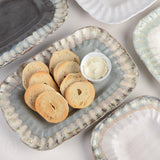 Etta B Pottery CRIMPED EDGE RECTANGLE PLATTER