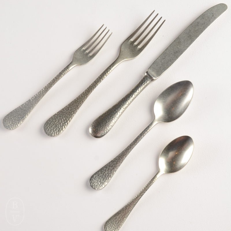 Mepra EPOQUE 5 PIECE PLACE SETTING Peltro Champagne