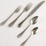 Mepra EPOQUE 5 PIECE PLACE SETTING Peltro Champagne