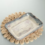 Etta B Pottery RECTANGLE BAKER Lapis
