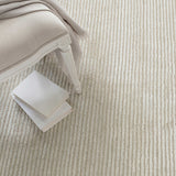 Dash and Albert CUT STRIPE HAND KNOTTED WOOL RUG