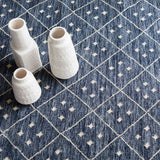 Dash and Albert KOTA WOVEN WOOL RUG Indigo